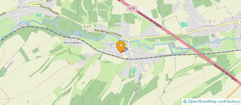 localisation de l'entreprise MONSIEUR YOHANN GERBOUT  ESQUERDES