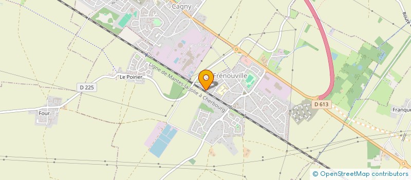 localisation de l'entreprise MONSIEUR YOHANN GILBERT  FRENOUVILLE