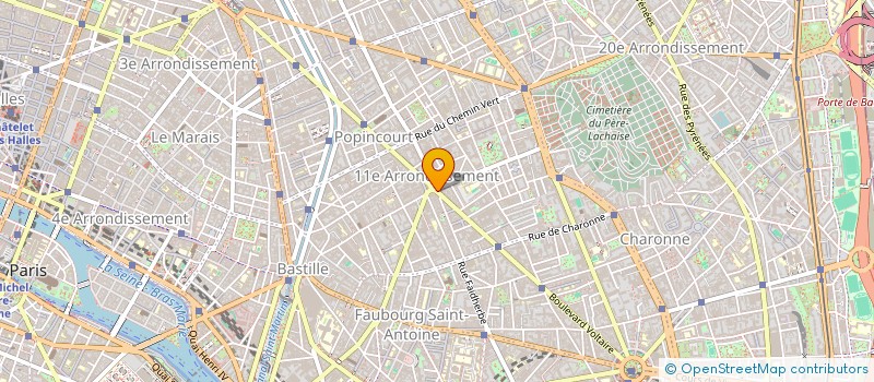 localisation de l'entreprise MONSIEUR YOHANN GOSSELIN  PARIS