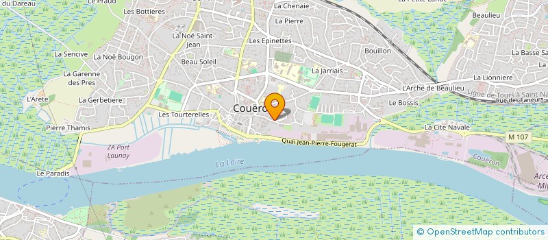 localisation de l'entreprise MONSIEUR YOHANN GUEHO à COUERON
