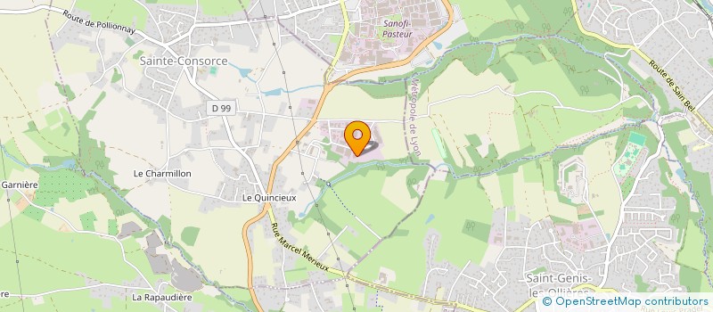 localisation de l'entreprise MONSIEUR YOHANN GUIGAL à SAINTE-CONSORCE