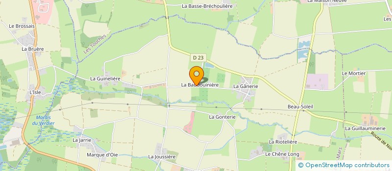 localisation de l'entreprise MONSIEUR YOHANN GUILLEMOT à PETIT-MARS