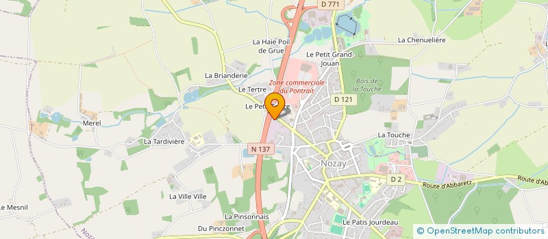 localisation de l'entreprise MONSIEUR YOHANN HENRY à NOZAY