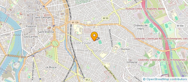 localisation de l'entreprise MONSIEUR YOHANN HERNANDES  TOULOUSE