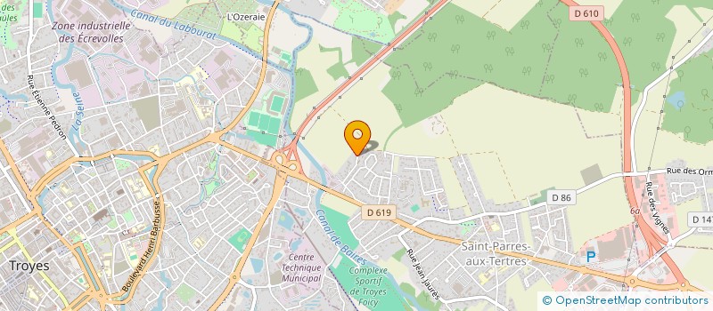 localisation de l'entreprise MONSIEUR YOHANN HEROLT  SAINT-PARRES-AUX-TERTRES