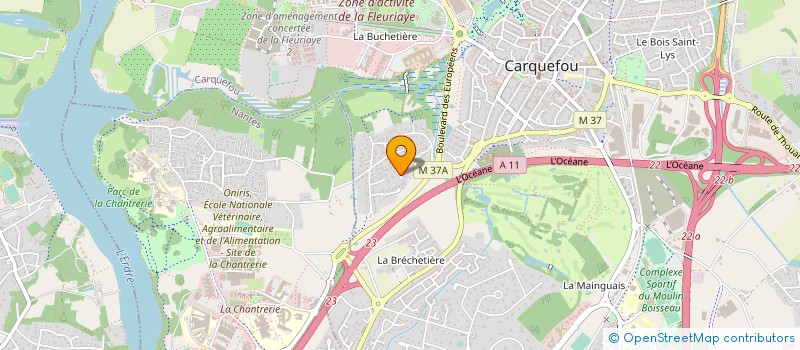 localisation de l'entreprise MONSIEUR YOHANN JAFFRES à CARQUEFOU