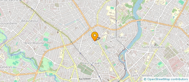 localisation de l'entreprise MONSIEUR YOHANN JAMET à NANTES