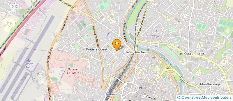 localisation de l'entreprise MONSIEUR YOHANN JAUNAY TAHO-TAZA  POITIERS