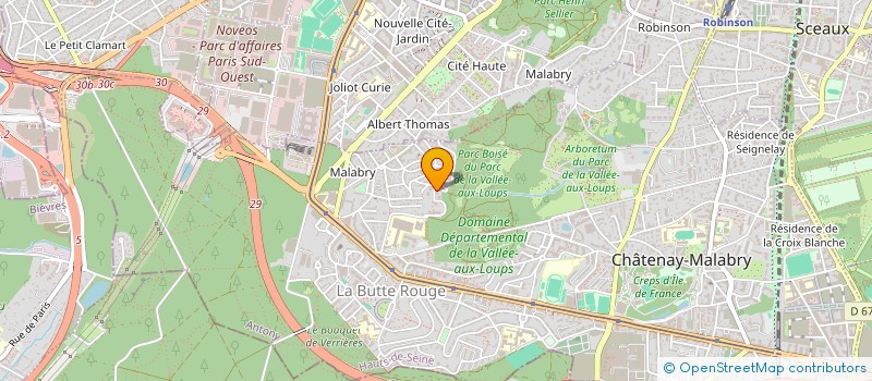 localisation de l'entreprise MONSIEUR YOHANN JEAN-ETIENNE à CHATENAY-MALABRY