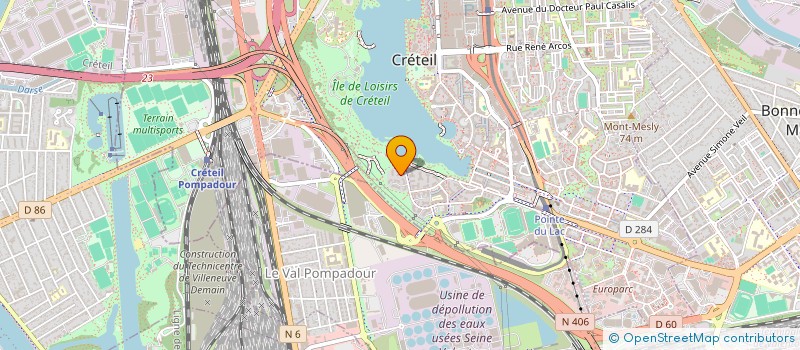 localisation de l'entreprise MONSIEUR YOHANN JERRAIN  CRETEIL