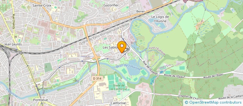 localisation de l'entreprise MONSIEUR YOHANN KALMUK  LE MANS