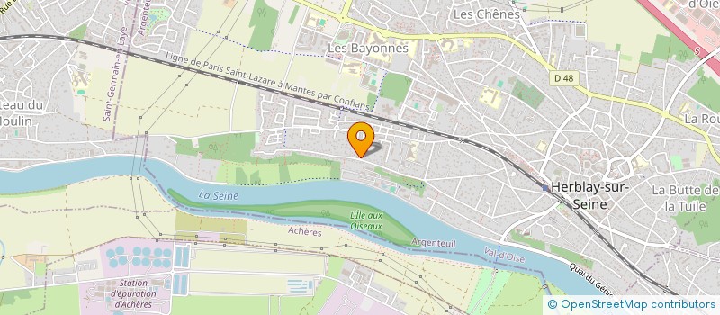 localisation de l'entreprise MONSIEUR YOHANN KERFERS à HERBLAY-SUR-SEINE