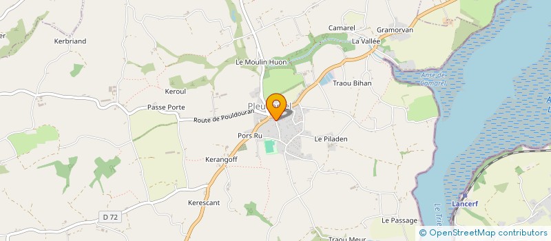 localisation de l'entreprise MONSIEUR YOHANN KERLEAU  PLEUDANIEL