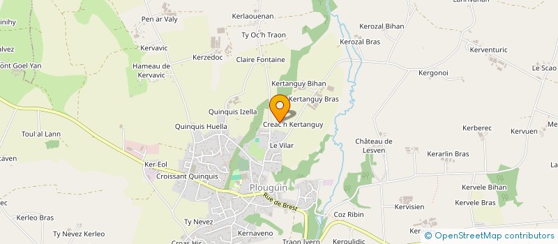 localisation de l'entreprise MONSIEUR YOHANN KERMARREC à BREST