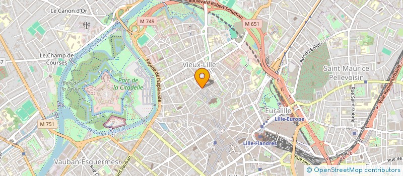 localisation de l'entreprise MONSIEUR YOHANN KWASMIERVSKA à LILLE