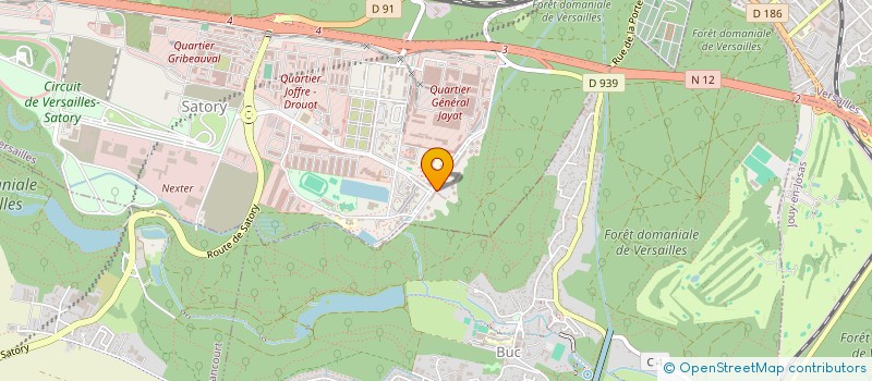 localisation de l'entreprise MONSIEUR YOHANN LAMADE à VERSAILLES