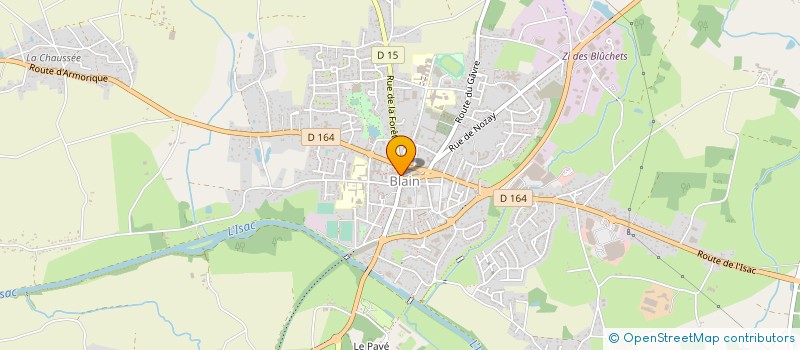 localisation de l'entreprise MONSIEUR YOHANN LANCELOT à BLAIN