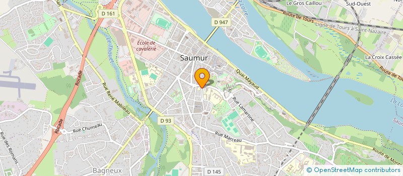 localisation de l'entreprise MONSIEUR YOHANN LANDRE  SAUMUR