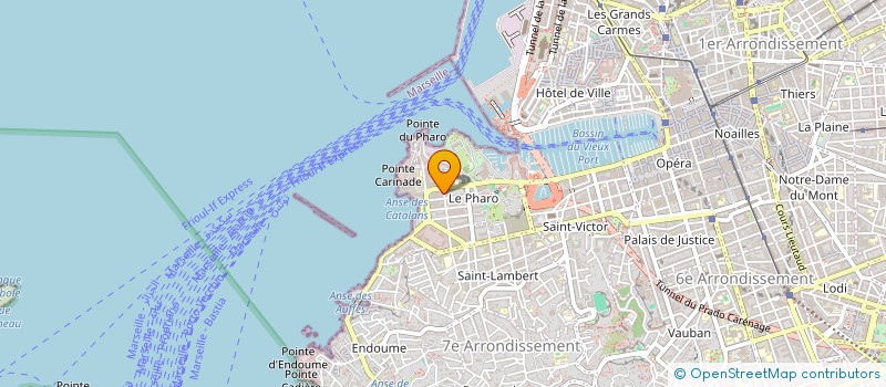 localisation de l'entreprise MONSIEUR YOHANN LAPLAGNE  MARSEILLE