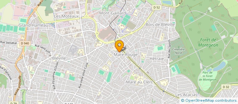 localisation de l'entreprise MONSIEUR YOHANN LARQUEY  LE HAVRE