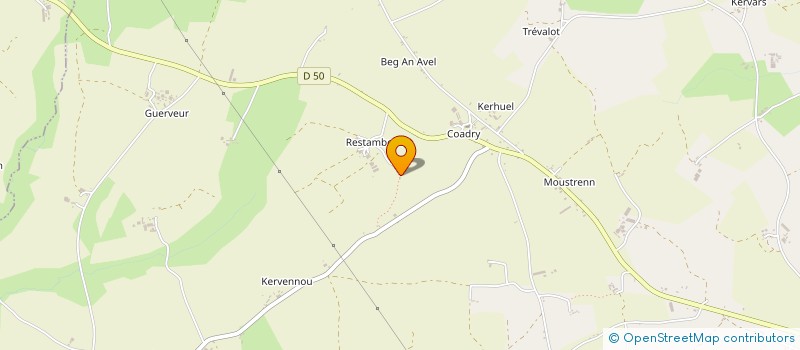 localisation de l'entreprise MONSIEUR YOHANN LE DREAU  SCAER