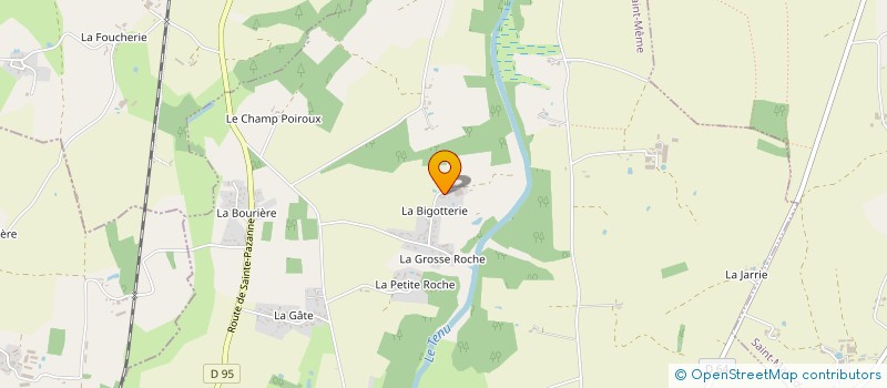 localisation de l'entreprise MONSIEUR YOHANN LE FLOC'H  MACHECOUL-SAINT-MEME