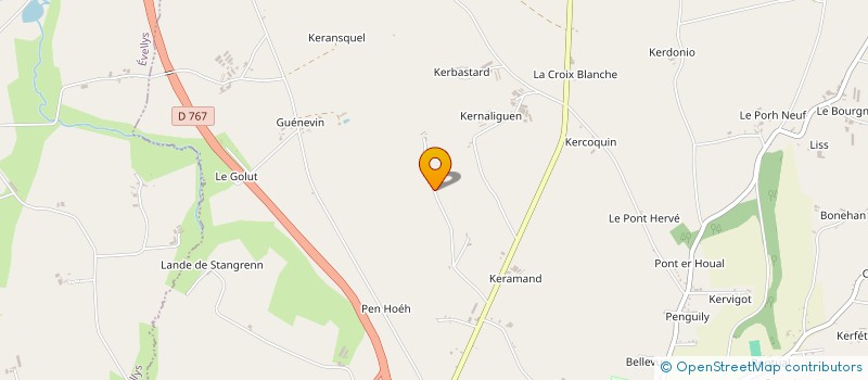 localisation de l'entreprise MONSIEUR YOHANN LE GUYADER  MOREAC