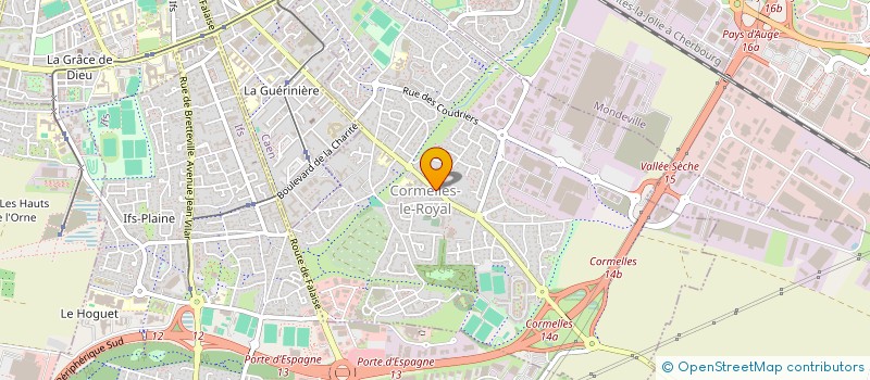 localisation de l'entreprise MONSIEUR YOHANN LECHAFFETOIS  CORMELLES-LE-ROYAL