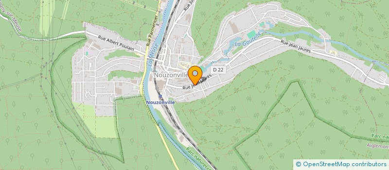 localisation de l'entreprise MONSIEUR YOHANN LEFEVRE  NOUZONVILLE