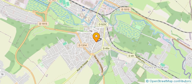 localisation de l'entreprise MONSIEUR YOHANN LELEU  EU