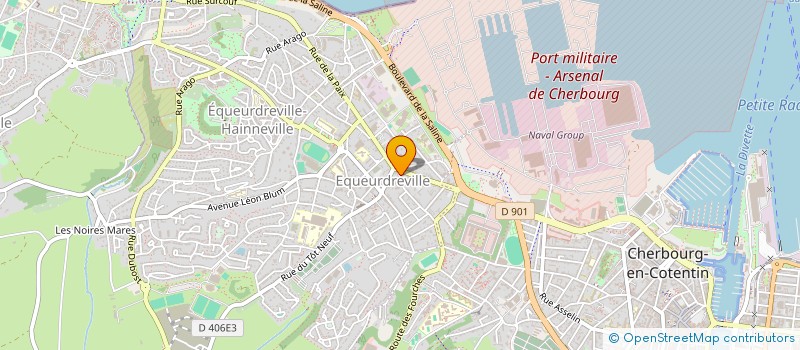 localisation de l'entreprise MONSIEUR YOHANN LELONG  CHERBOURG-EN-COTENTIN