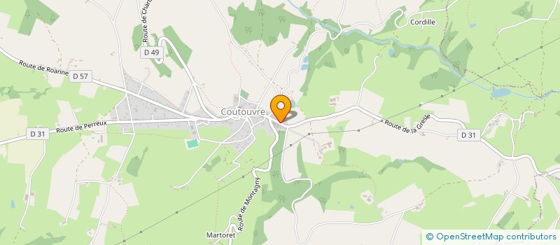 localisation de l'entreprise MONSIEUR YOHANN LEPINARD  COUTOUVRE