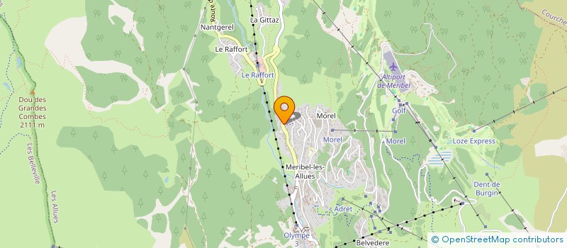 localisation de l'entreprise MONSIEUR YOHANN LEPKI  LES ALLUES