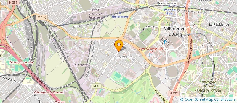 localisation de l'entreprise MONSIEUR YOHANN LEQUENNE à LILLE
