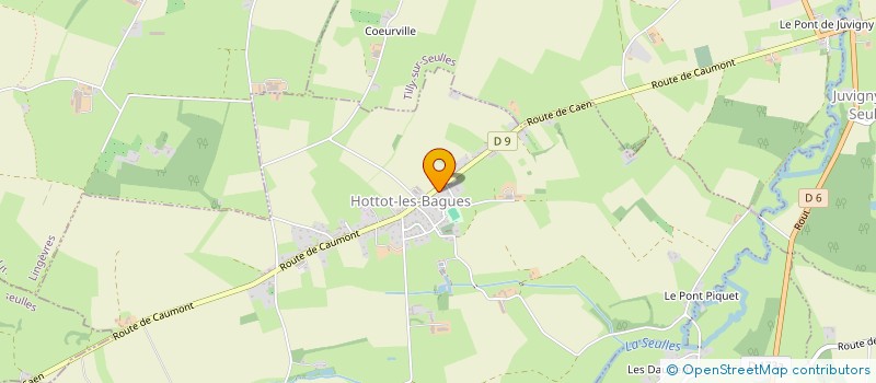 localisation de l'entreprise MONSIEUR YOHANN LIARD  HOTTOT-LES-BAGUES