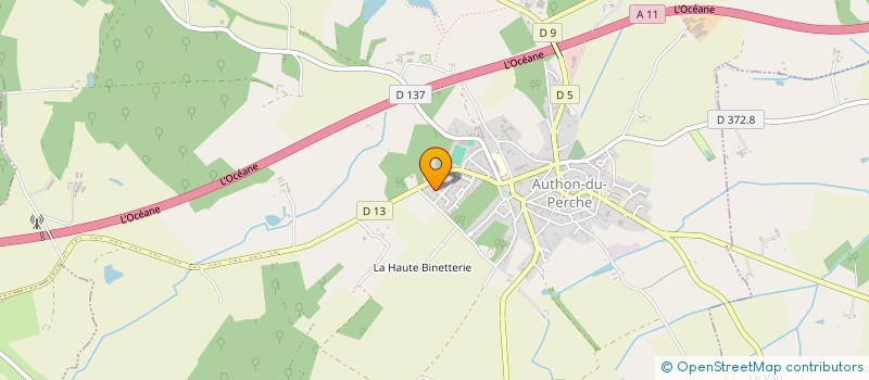 localisation de l'entreprise MONSIEUR YOHANN LOISELET à AUTHON-DU-PERCHE