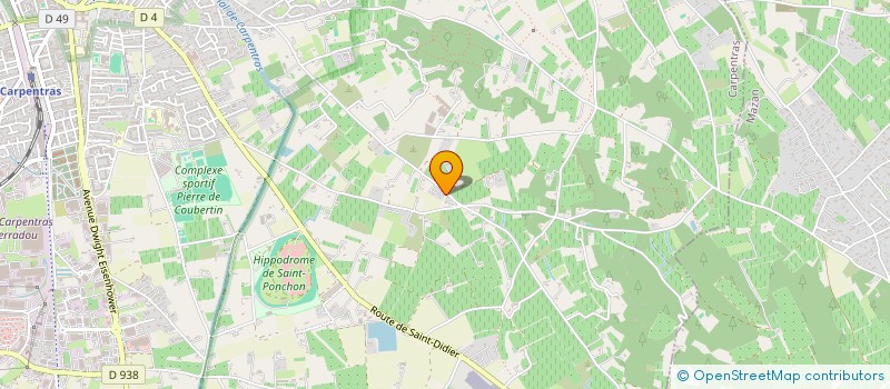 localisation de l'entreprise MONSIEUR YOHANN LOMBARD à CARPENTRAS