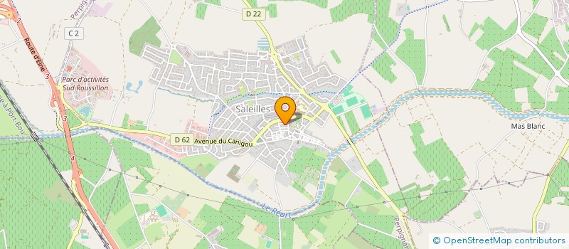 localisation de l'entreprise MONSIEUR YOHANN LOPES  SALEILLES