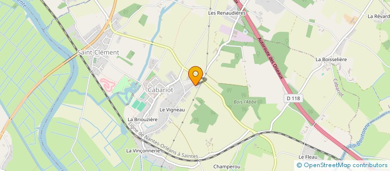 localisation de l'entreprise MONSIEUR YOHANN LOPES DA SILVA  CABARIOT