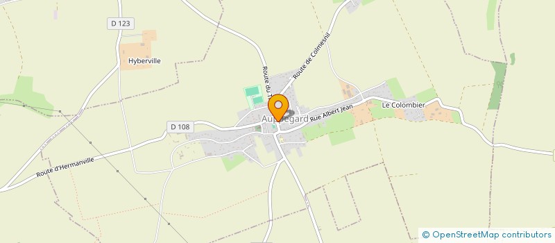 localisation de l'entreprise MONSIEUR YOHANN LORPHELIN  AUPPEGARD