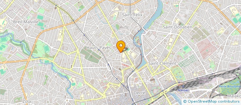 localisation de l'entreprise MONSIEUR YOHANN LUCAS à NANTES