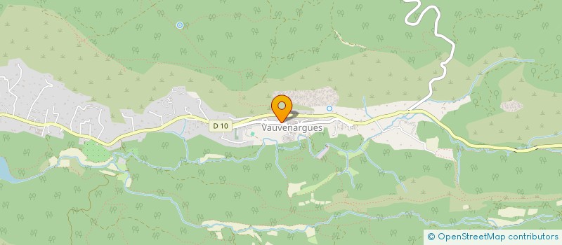 localisation de l'entreprise MONSIEUR YOHANN LUZI  VAUVENARGUES