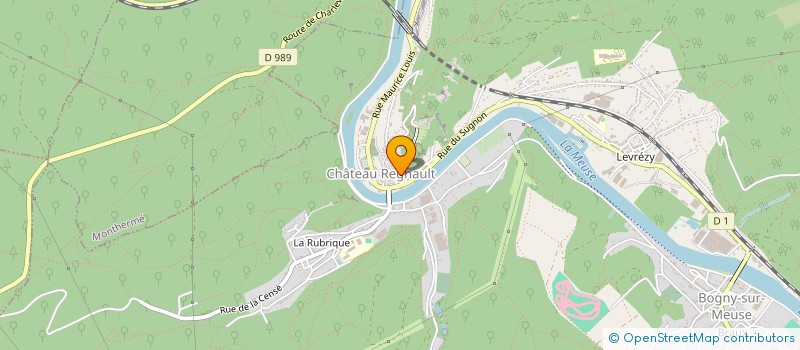 localisation de l'entreprise MONSIEUR YOHANN MAHIEU  BOGNY-SUR-MEUSE