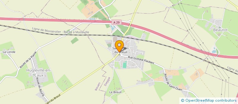 localisation de l'entreprise MONSIEUR YOHANN MAIZERET  SAINT-OUEN-DU-BREUIL