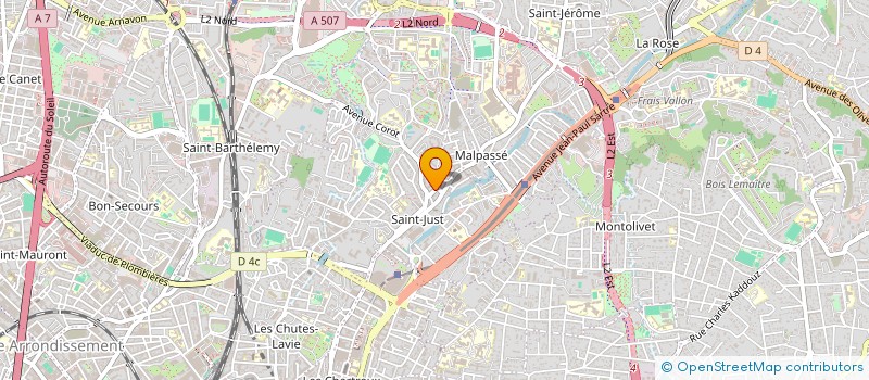 localisation de l'entreprise MONSIEUR YOHANN MALEY  MARSEILLE