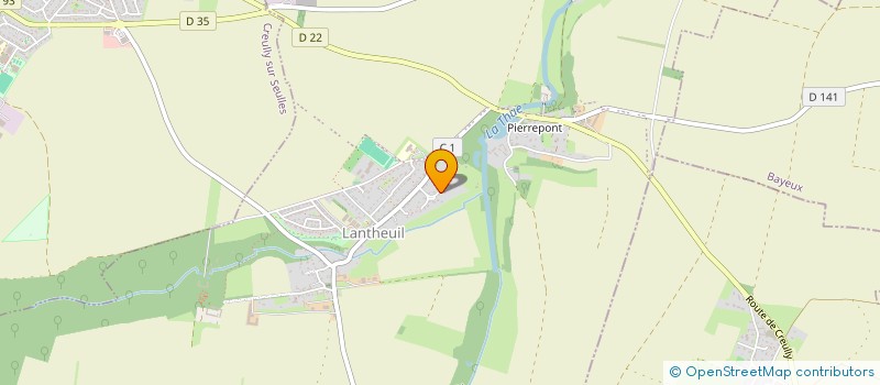 localisation de l'entreprise MONSIEUR YOHANN MALVOISIN  PONTS SUR SEULLES