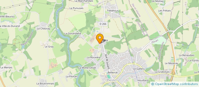 localisation de l'entreprise MONSIEUR YOHANN MARTIN à PLESLIN-TRIGAVOU