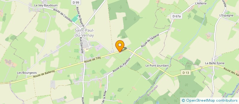 localisation de l'entreprise MONSIEUR YOHANN MARTIN  SAINT-PAUL-DU-VERNAY