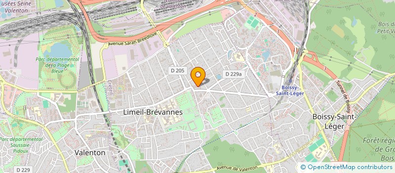 localisation de l'entreprise MONSIEUR YOHANN MEPA  LIMEIL-BREVANNES