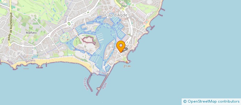 localisation de l'entreprise MONSIEUR YOHANN MONTEIRO  AGDE